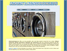 Tablet Screenshot of aikenlaundromats.com